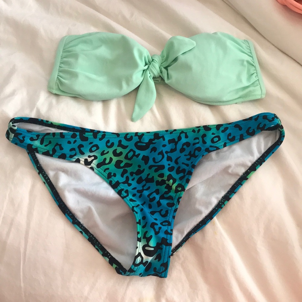 Victoria’s Secret top XS and bongo bottoms S